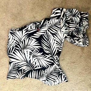 Beautiful one shoulder blouse